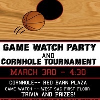 Game Watch Party & Cornhole Tournament