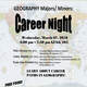 Geography Majors/Minors Career Night