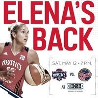 Elena Delle Donne Returns - Washington Mystics vs. Indiana Fever