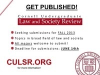 Cornell Undergraduate Law and Society Review Cornell Undergraduate Law and Society Review