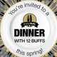 Dinner with 12 Buffs - The Herd