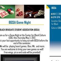BGSA Game Night