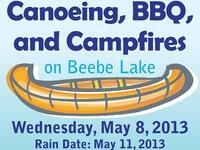 Canoeing, BBQ, and Campfires on Beebe Lake Canoeing, BBQ, and Campfires on Beebe Lake