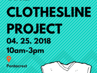 Clothesline Project