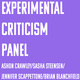 Panel on Experimental Criticism