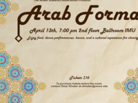Spring 2018 Arab Formal and Charity Event
