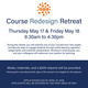 Course Redesign Retreat