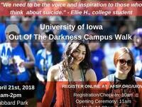 University of Iowa Out of the Darkness Walk