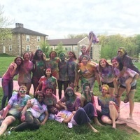 Playing Holi