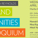 Bill & Maura Reynolds Arts & Humanities Colloquium