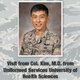 Visit from Col. Kim, M.D. from Uniformed Services University of Health Sciences