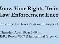 Know Your Rights Training for Law Enforcement Encounters