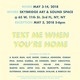 Text Me When You're Home