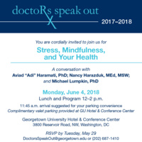 Doctors Speak Out "Stress, Mindfulness, and Your Health"