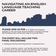 Navigating an English Language Teaching Career