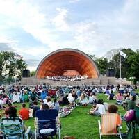 BC Symphonic Band at the Hatch Shell