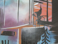 M.F.A. Review Exhibition Reception