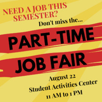 Part-Time Job Fair Fall 2018