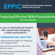 Preparing Effective Slide Presentations: Tips for Design