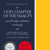 NAACP Membership Initiation Ceremony