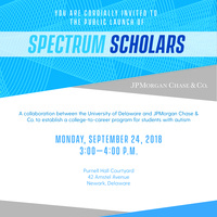 The Public Launch of Spectrum Scholars