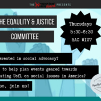 Equality and Justice Meeting