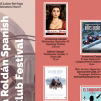 The Gracia Roldan Spanish Film Club Festival