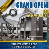 Grand Opening Carpenter Sports Building
