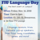 FIU Language Day!
