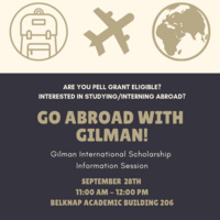 Go Abroad with Gilman!