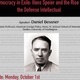 Democracy in Exile: Hans Speier and the Rise of the Defense Intellectual: A Talk by Daniel Bessner