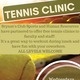 Faculty and Staff Tennis Clinic