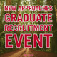 New Approaches Graduate Recruitment Event