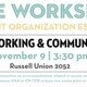Student Organization Essentials Workshop