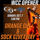 Men's Soccer vs. St. Mary's College -- Orange Out game!