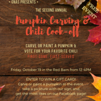 Second Annual Pumpkin Carving and Chili Cook-off