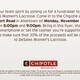 Chipotle Fundraiser