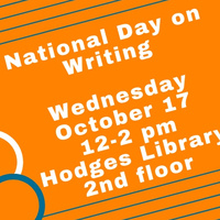 National Day on Writing Celebration