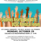 Students Rise Up and VOTE: UCSC Political Forum