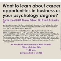 Student Meet & Greet with Ernest Brooks III