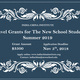 Summer 2018 Travel + Research Grants