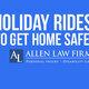 Free Sober Holiday Rides Program