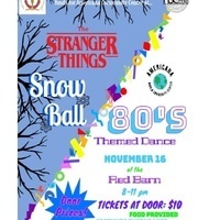 Stranger Things 80s Snowball