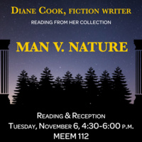 Diane Cook, Author Reading and Reception