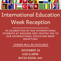 International Education Week Reception