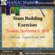 OHANA! Presents Team Building!