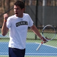 Queens University of Charlotte Men's Tennis vs #23 Georgia College