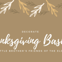 Thanksgiving Treat Basket Decorating