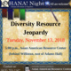 OHANA! Presents Diversity Resource Jeopardy