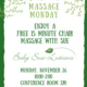 Massage Monday
